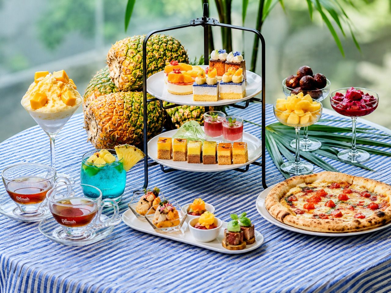 Summer Tropical Afternoon Tea