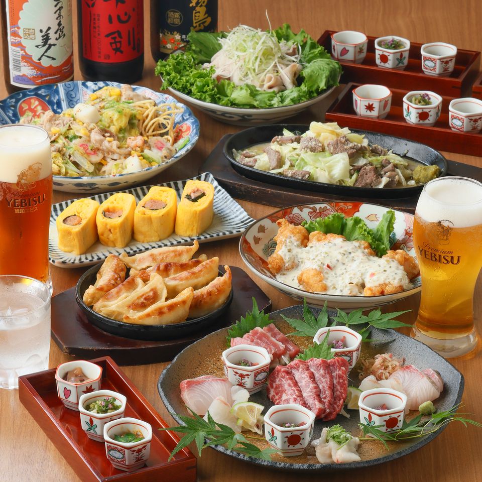 【うまか！九州】熊本馬刺しに博多鉄鍋餃子、宮崎チキン南蛮など九州堪能★飲み放題付6,000円