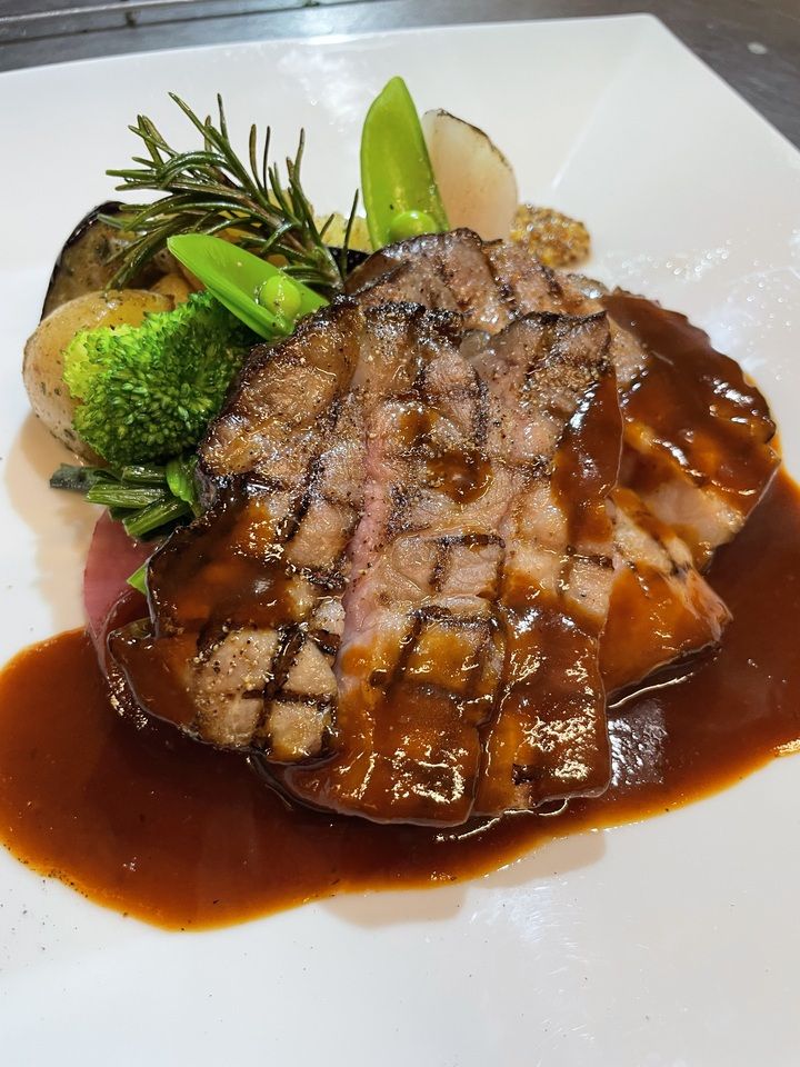 This month’s French dinner course