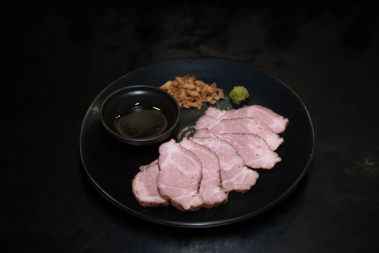 Menu de porc rôti maison (à la carte)