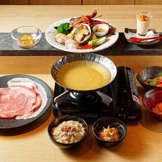 [July & August] ~Luxurious Sea Urchin Hot Pot Course~ ◆Enjoy to the fullest a selection of high-quality dishes that bring out the delicious flavor of carefully selected fresh sea urchin.