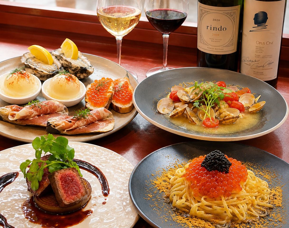 【Con bebidas ilimitadas ★ Puede personalizar los entrantes, el plato principal y la pasta a su gusto】 Menú Lab.