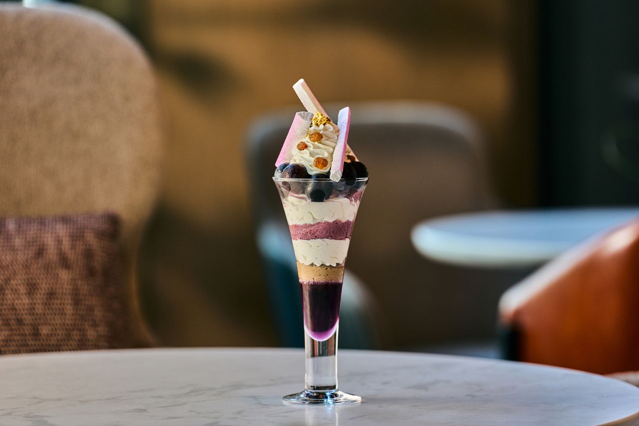 Hojicha & Kyoho Parfait (Weekends/Dinner)