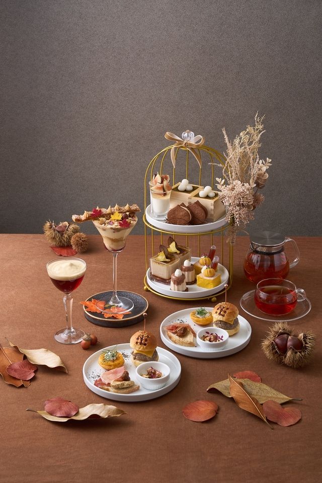 【土日祝】Autumn Chestnut afternoon tea