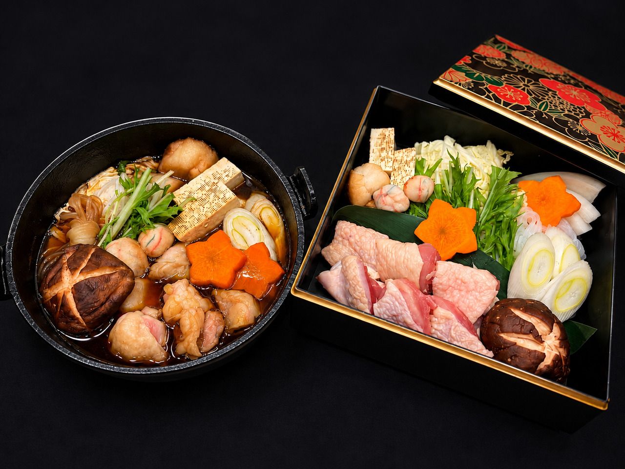 鸡肉寿喜烧套餐