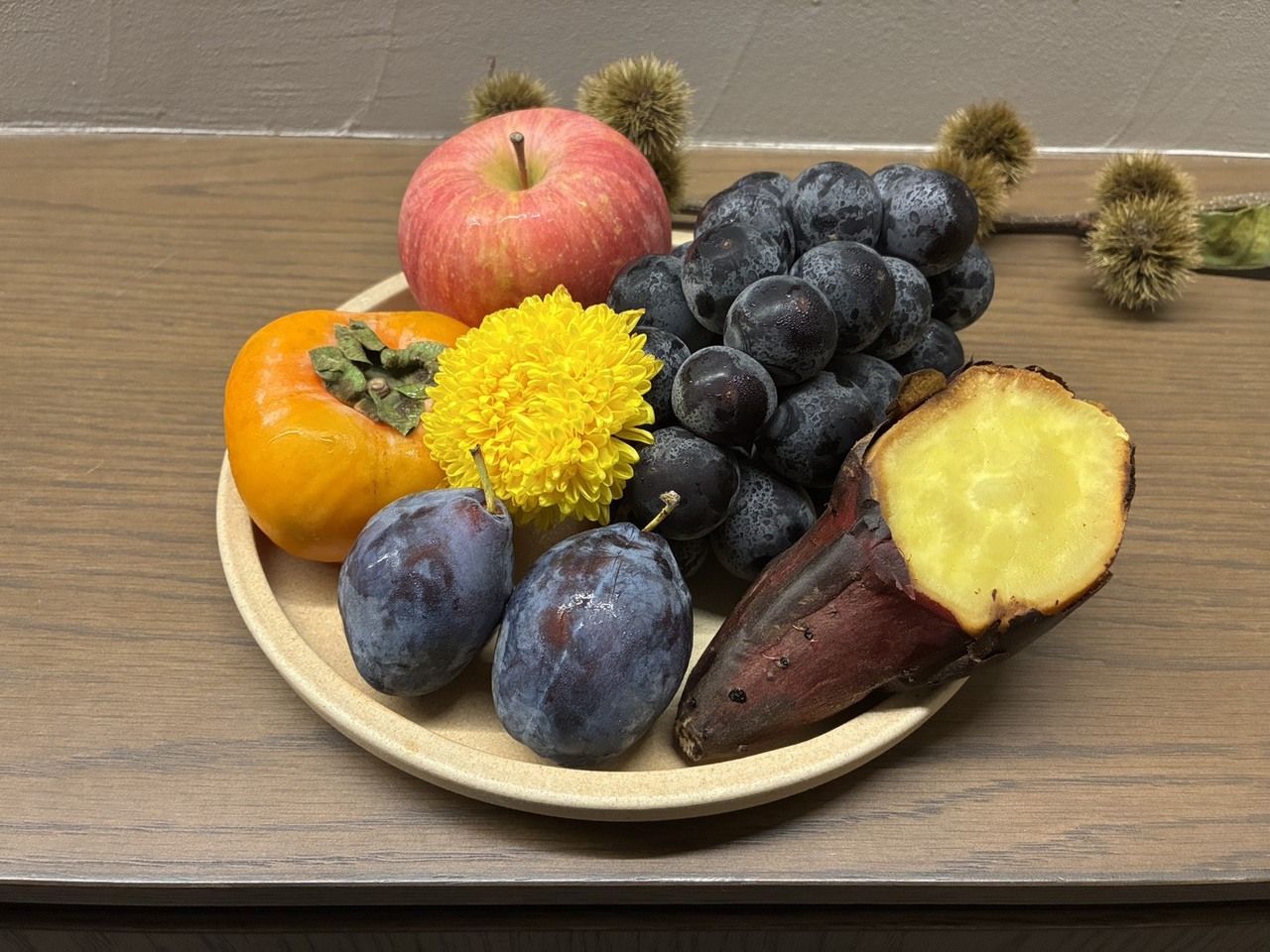 【5200日元】秋季硕果与发酵茶套餐