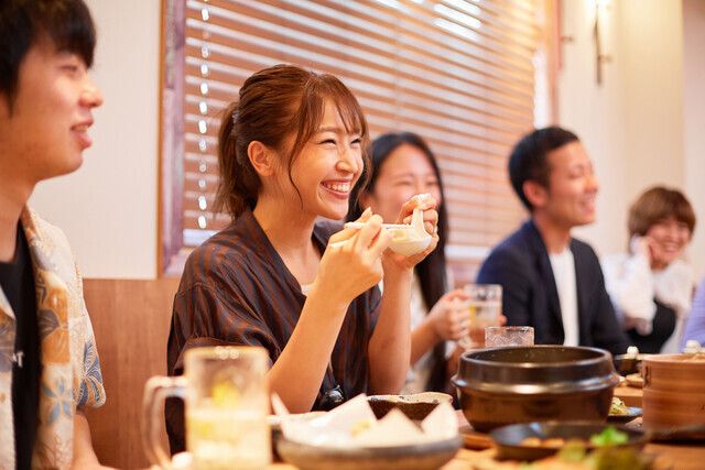 [All-you-can-eat dreamy gyoza!] A course featuring a variety of gyoza to satisfy both stomach and heart – 7 dishes in total. 5,480 yen per person (tax included)