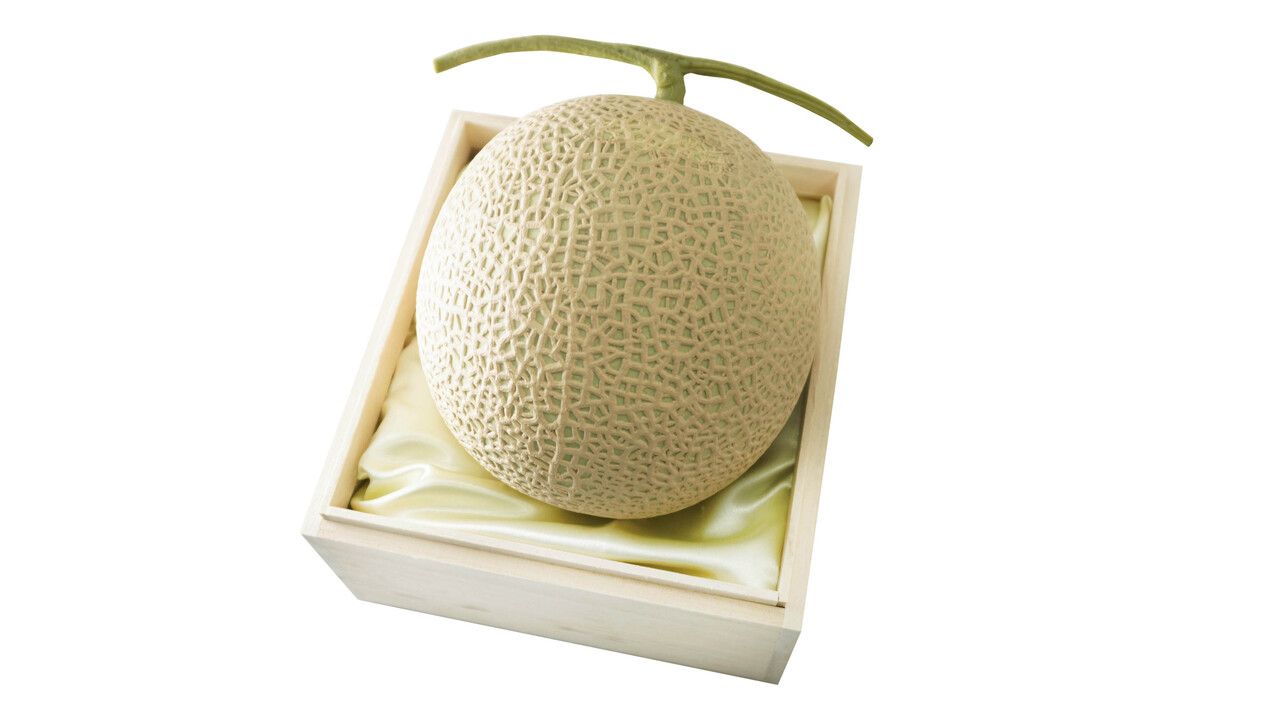 マスクメロン(化粧箱）1個入（約1.3kg） No27 | 銀座千疋屋