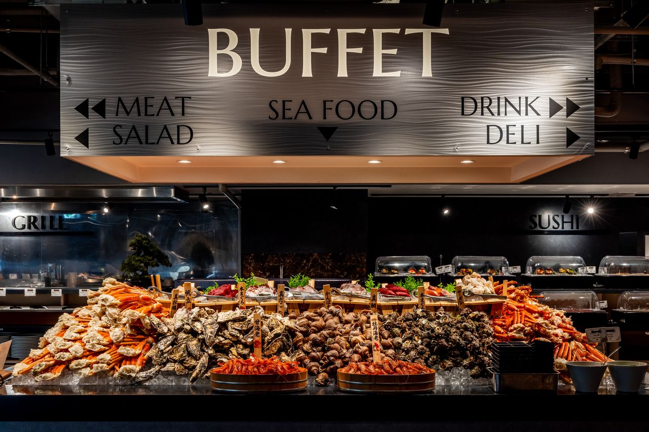 極上　布施　大振　根付　77g 新S8-0801☆ 海鮮ブッフェダイニング 銀座八芳 新宿店 - Restaurant Guide - TableCheck